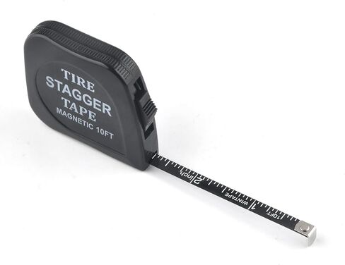 2pcs 10 FT / 120 Inch Tire Stagger Tape Measure with Magnetic Back in Saudi Arabia