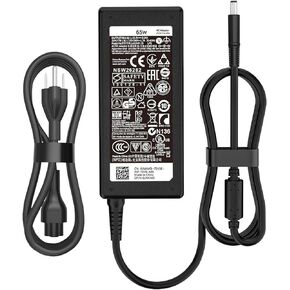 65W 45W 4.5mm شاحن الكمبيوتر المحمول الأصلي لـ Dell inspiron 11 13 14 15 17 3000 5000 7000 Series 3583 3593 5570 7506-2in1 Vostro 13 14 15 16 3000 5000 Series 0G6J41 0MGJN9 محول الطاقة
