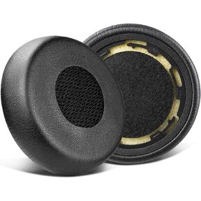 Jabra Evolve 75 Replacement Earpads for Jabra Evolve 75 75+ 75 UC / 75 MS Headphones(Do Not Fit Jabra Evolve2 75 PC Model),Ear Pads Cushions with Noise Isolation Memory Foam,Soft Protein Leather-black