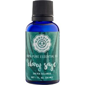Woolzies 100% Pure Clary Sage Essential Oil therarapeutic Grade, Aromatherapy Oil – 1oz