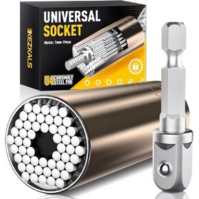 KEZKALS Gifts for Dad, Universal Socket Tools Father's Day Gifts from Wife/Daughter/Son/Kids, Funny Mens Dad Gifts for Fathers Day, Birthday Gifts for Men/Him/Husband, Gifts for Dad Who Wants Nothing