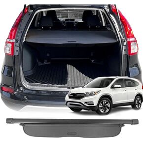 Cargo Cover for 2012-2016 Honda CRV Accessories, for Honda CRV Accessories Retractable Trunk Cover Security Shield Shade Privacy Screen for CR-V Anti-Peeping(Canvas)