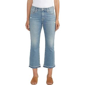 JAG Jeans بنطال جينز Eloise متوسط ​​الارتفاع للنساء