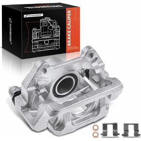 A-Premium Disc Brake Caliper Assembly with Bracket Compatible with Select Acura Models - MDX 2007-2013, ZDX 2010-2013, V6 3.7L - Rear Left Driver Side