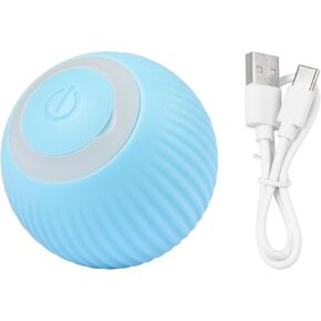 Interactive Pet Ball Peppy Pet Ball Cat Toys Automatic Rolling Ball Automatic Moving Bouncing Rotating Ball Pet Ball Toys for Pet Dog Cat in Saudi Arabia