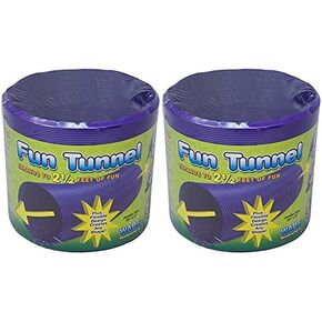 Ware Manufacturing 2 Pack of Fun Tunnels, Large, Assorted Colors, for Ferrets, Guinea Pigs, Rabbits, and Other Small Pets