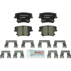 BOSCH BC1057 QuietCast Premium Ceramic Disc Brake Pad Set - Compatible With Select Chrysler 300; Dodge Challenger, Charger, Magnum; REAR