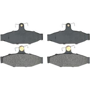 ACDelco Silver 14D413MH Semi-Metallic Rear Disc Brake Pad Set with Hardware