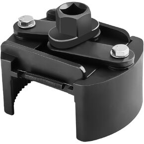Oil Filter Wrench Set, Universal Oil Filter Removal Tool for 80mm-105mm, Adjustable Oil Filter Cap Socket Set With 2 Jaw