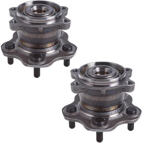 512373 x2 (For AWD Models) Rear Wheel Hub and Bearing Assembly Compatible With 2011-2017 Nis-san Juke, 08-20 Rogue, 17-22 Rogue Sport # ‎HA590564 ‎43202JG200