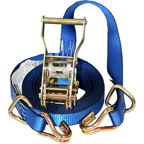 Everest Premium Ratchet Tie Down – 1 PK – 1 IN – 16 FT – 1000 LBS Working Load – 3000 LBS Break Strength – Cambuckle Alternative – Cargo Straps Perfect for Moving Appliances, Lawn Equipment and Motorcycles