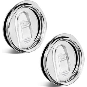 20 oz Skinny Tumbler Replacement Lids Spill Proof Splash Resistant Lids Covers for 2.76in Cup Mouth Compatible with YETI Rambler and More Tumbler Cups (20 oz, 2 Pack)