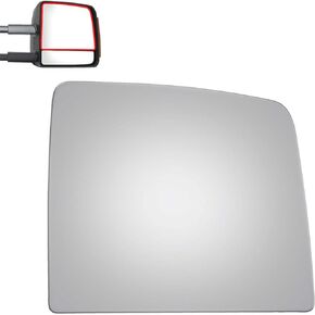 Mirror Glass Replacement for 07-21 Tundra 08-17 Sequoia Pickup Passenger Side -Lower