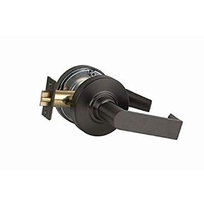 Schlage Commercial ND80RHO613 ND Series قفل أسطواني من الدرجة الأولى، وظيفة غرفة التخزين، تصميم رافعة رودس، لمسة نهائية من البرونز المطلي بالزيت