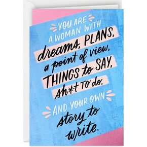 Hallmark Birthday Card (Confetti Balloons)