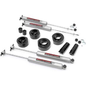 Rough Country 1.5" Lift Kit w/N3 Shocks for 1997-2006 Jeep Wrangler TJ - 65030