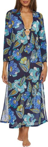 Trina Turk Women's Standard Pirouette Maxi Dress, V-Neck, Floral Print, Casual, Beach Cover Ups in Saudi Arabia