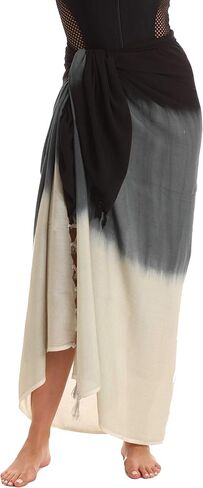 Riviera Sun Beach Cover Up Sarong Wrap Swimsuit Coverups with Fringe Tassels in Saudi Arabia