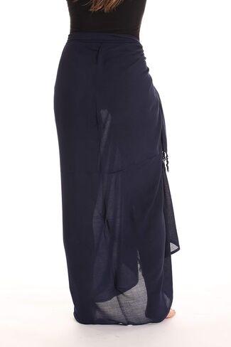 Riviera Sun Beach Cover Up Sarong Wrap Swimsuit Coverups with Fringe Tassels in Saudi Arabia