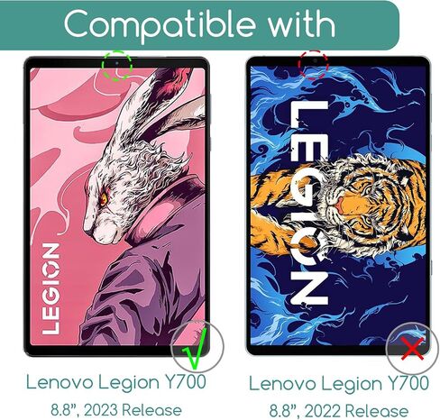 KEANBOLL (2-Pack) Tempered Glass Screen Protector Designed for Lenovo Legion Y700 2023 8.8" Tablet (8.8 inch)-9H Tempered Glass,Ultra Clear in Saudi Arabia