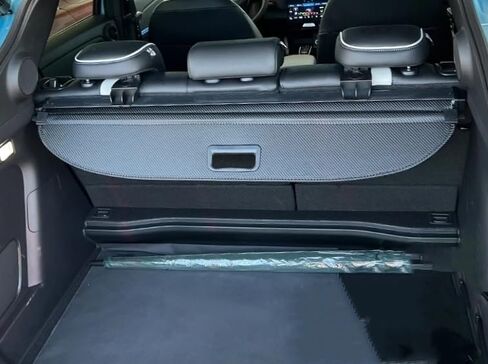 Retractable Cargo Cover Compatible with Honda HR-V HRV 2016-2022 Rear Privacy Screen Car Storage Trunk Luggage Tonneau Security Shade Protector Anti Theft Shield (Carbon Fiber Style) in Saudi Arabia