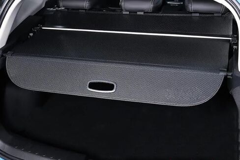 Retractable Cargo Cover Compatible with Honda HR-V HRV 2016-2022 Rear Privacy Screen Car Storage Trunk Luggage Tonneau Security Shade Protector Anti Theft Shield (Carbon Fiber Style) in Saudi Arabia