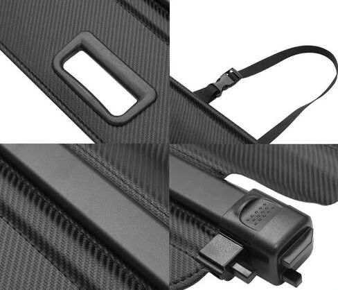 Retractable Cargo Cover Compatible with Honda HR-V HRV 2016-2022 Rear Privacy Screen Car Storage Trunk Luggage Tonneau Security Shade Protector Anti Theft Shield (Carbon Fiber Style) in Saudi Arabia
