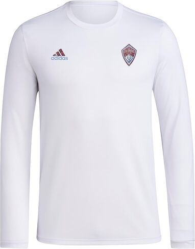 adidas Men's Colorado Rapids Long Sleeve Pre-Game T-Shirt in Saudi Arabia