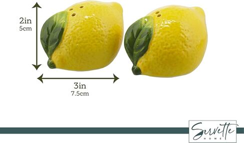 Lemon Salt and Pepper Shakers in Saudi Arabia