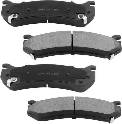 Ceramic Brake Pads Kits, Geekstop D785 Front Brake Pads Set Replacement for GMC Sierra 1500, Yukon, Chevy Tahoe, Silverado 1500, Astro, Avalanche 1500, Suburban 1500, Cadillac Escalade Disc Brakes in Saudi Arabia