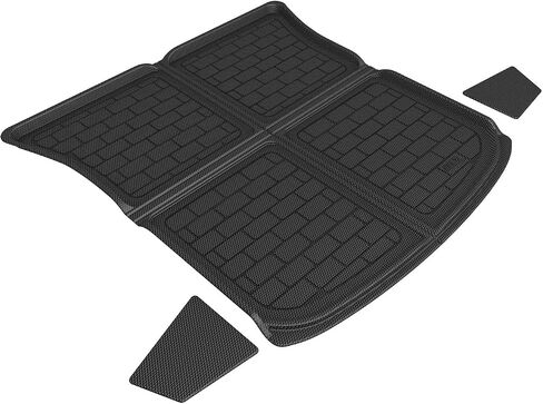 3D MAXpider Custom Fit Kagu Seatback Protector (Black) Compatible with Tesla Model Y 2020-2024 - 2nd Row Seatback Protector in Saudi Arabia
