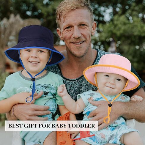 Baby Toddler Waterproof Quick-Drying Sun Hat,Kids Summer Wide Brim Bucket Hat Beach Sun Hats for Boys Girls Children in Saudi Arabia