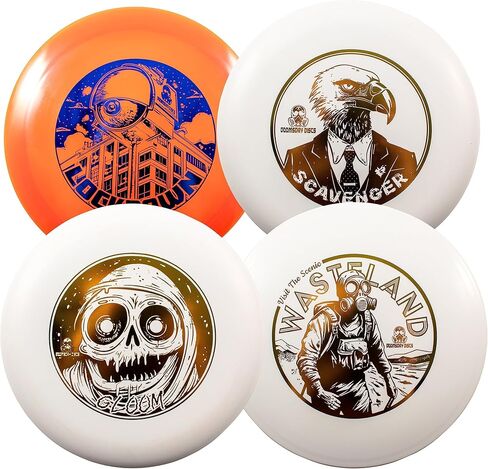 مجموعة أقراص DOOMSDAY DISCS Rookie Disc للغولف من Putter، وقرصين متوسطي المدى، وسائق ممتاز in Kuwait