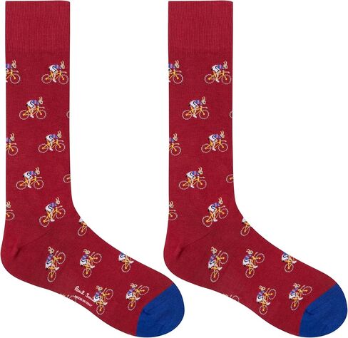 PS Paul Smith Men's 3-Pack Rabbit Socks, Multicolor, One Size in Saudi Arabia