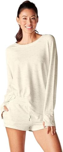 Tavi Women’s Cozy Sweatshirt – Long Sleeve Pullover for Women, Relaxed Fit Sweater, Women’s Pullover Sweater with Pocket in Saudi Arabia