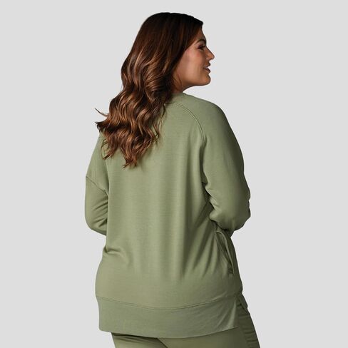 Tavi Women’s Cozy Sweatshirt – Long Sleeve Pullover for Women, Relaxed Fit Sweater, Women’s Pullover Sweater with Pocket in Saudi Arabia
