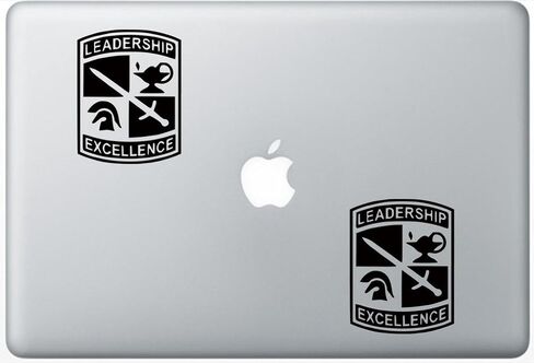 Army Rotc ArcDecals78600101 مجموعة من قطعتين (2x)، ملصق، ملصق، كمبيوتر محمول، آيباد، سيارة، شاحنة in Saudi Arabia