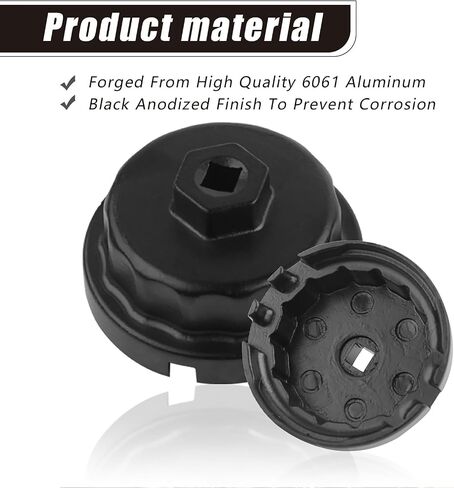 1 PC Machine Oil Filter Wrench, Machine Filter, Filter Element Wrench, Oil Filter Tool, Disassembly Tool, Compatible with Lexus (Black) in Saudi Arabia