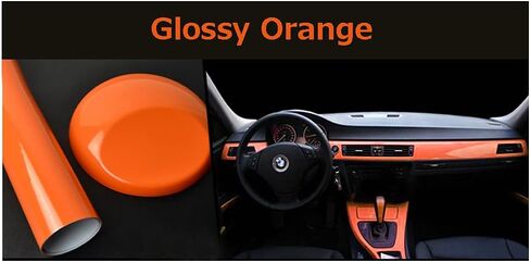 LZLRUN Pink High Gloss Vinyl Realistic Paint Wrap Roll Car Sticker Film Decal Bubble Free Come with Installation Tool Set (1ft x 5ft) in Kuwait