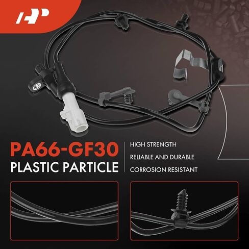 A-Premium ABS Wheel Speed Sensor Compatible with Ford & Lincoln Models - Edge 2007-2008, MKX 2007-2008, 3.5L, FWD - Rear Left Driver Side, Replace# 7T4Z2C216AA, 8T4Z2C190A in Saudi Arabia