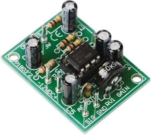 مجموعة مضخم الصوت المسبق العالمي Velleman K1803-VP، تم تطويرها كوحدة مسبقة لعدد من التطبيقات الصوتية in Kuwait