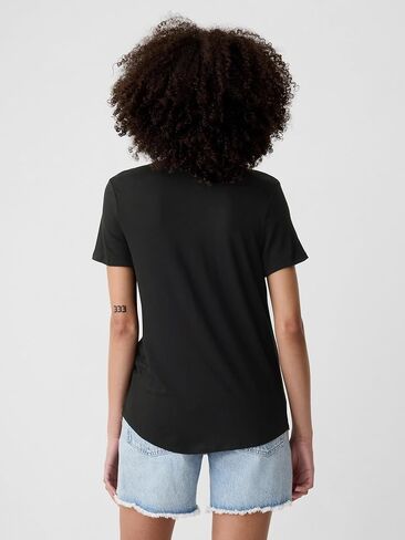 GAP Women's Luxe Short Sleeve Crew Neck T-Shirt in Saudi Arabia