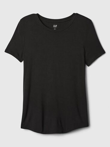 GAP Women's Luxe Short Sleeve Crew Neck T-Shirt in Saudi Arabia