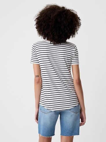 GAP Women's Luxe Short Sleeve Crew Neck T-Shirt in Saudi Arabia