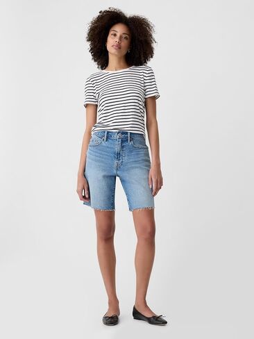 GAP Women's Luxe Short Sleeve Crew Neck T-Shirt in Saudi Arabia