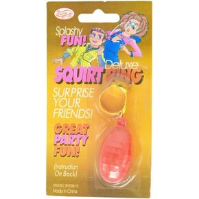 1Pc Funny Water Squirt Ring Tool Party Prank Jokes Gag Fool's Day Party Favor Gift Gags and Practical Joke Tools