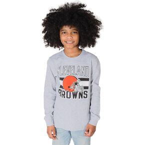 Ultra Game NFL Boys Lightweight Super Soft Long Sleeve T-Shirt