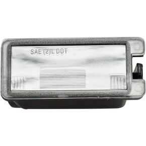 For Ford Escape 2013-2019/Explorer 2011-2019/Fiesta 2011-2018/Fusion 2013-2019/Lincoln MKC 2015-2017 License Light Unit Driver OR Passenger Side | Single Piece | For FO2870102 | BB5Z 13550 A