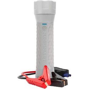 JumpSmart - 10-in-1 Portable Vehicle Jump Starter, Flashlight, Power Bank & More (Dove Gray)