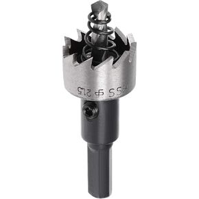 uxcell 21.5mm HSS Drill Bit Hole Saw Cutter for Metal Alloy Wood